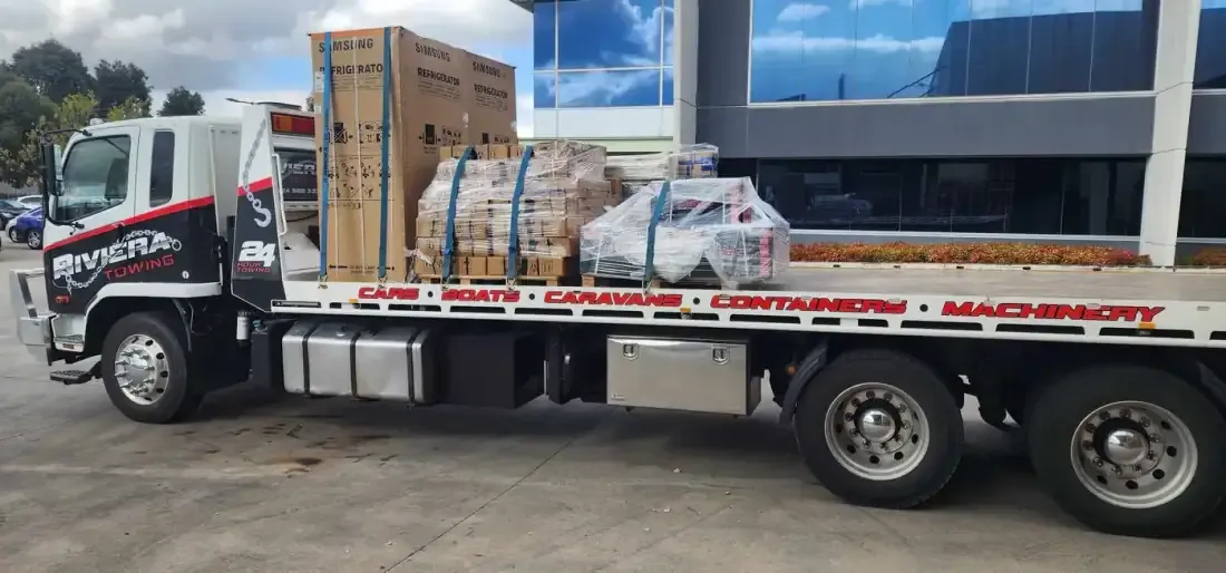 Riviera Towing — Palletised freight & whitegoods in Bairnsdale & East Gippsland, Victoria
